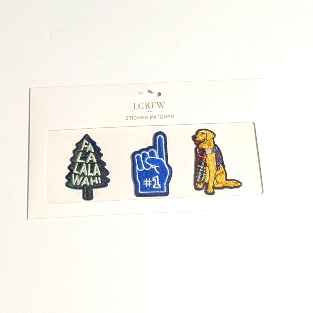 J.Crew Sticker Patches Set